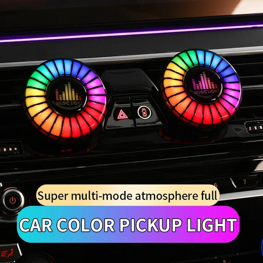 HUBBTECHPRO™ RhythmGlow Car Air Freshener & LED Music Light