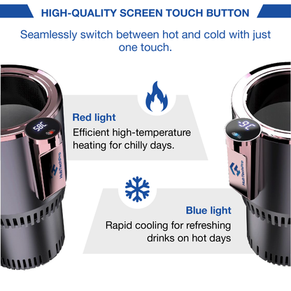 HUBTECHPRO™ DualTemp Travel Cup Holder & Cooler!