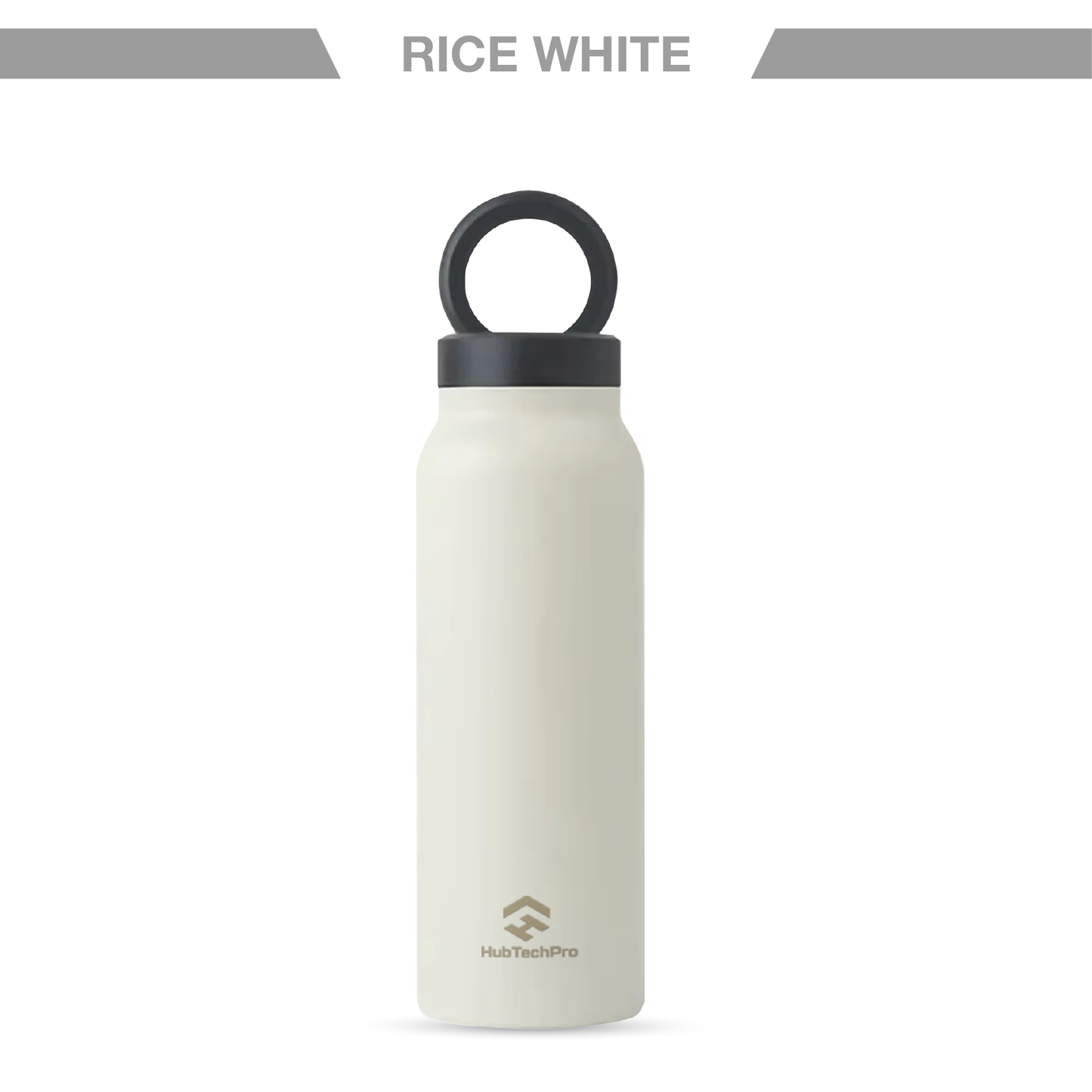 HubbTechPro™️ Ringo360 Magnetic Hydration Station - 24oz Insulated Water Bottle & Phone Mount